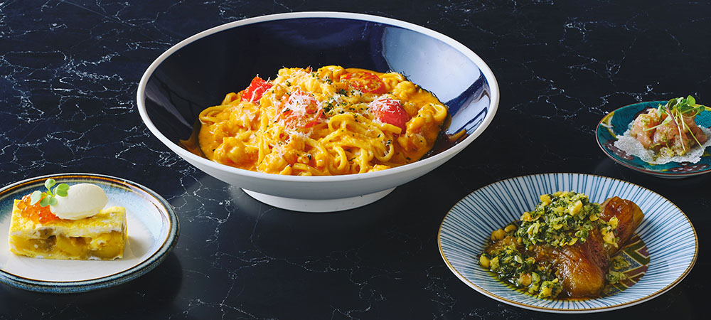 ［オンライン予約／平日限定］なにわのクイックランチ／ディナー（小皿前菜3品と選べるメインディッシュ）