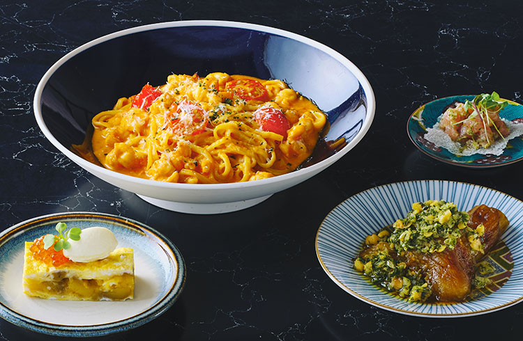 ［オンライン予約／平日限定］なにわのクイックランチ／ディナー（小皿前菜3品と選べるメインディッシュ）