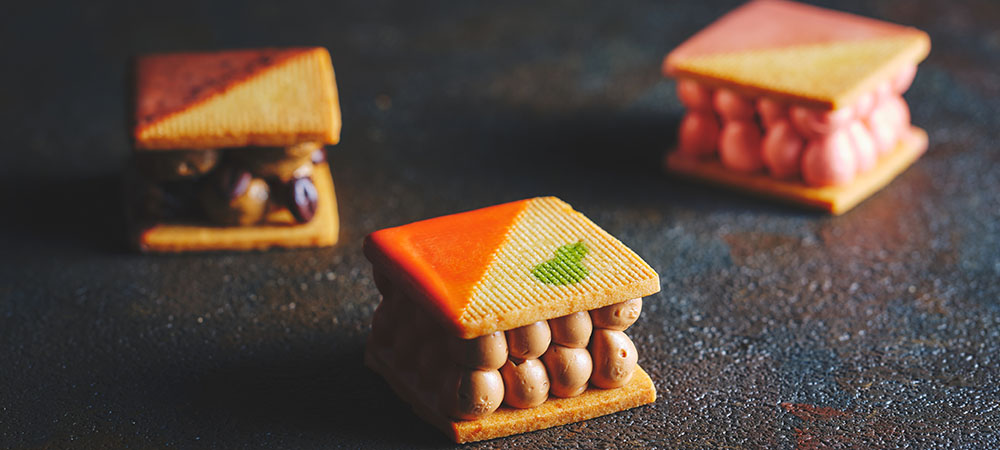 ［期間限定コラボレーションスイーツ］「香り」をテーマにしたバターサンドで人気の大阪のパティスリー「Seiichiro,NISHIZONO」とのコラボレーション　ホテルオリジナルバターサンド3種