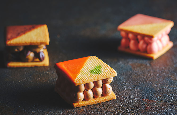 ［期間限定コラボレーションスイーツ］「香り」をテーマにしたバターサンドで人気の大阪のパティスリー「Seiichiro,NISHIZONO」とのコラボレーション　ホテルオリジナルバターサンド3種